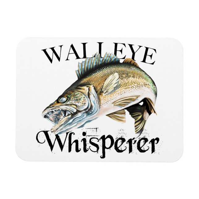 Imán Walleye Whisperer (Horizontal)