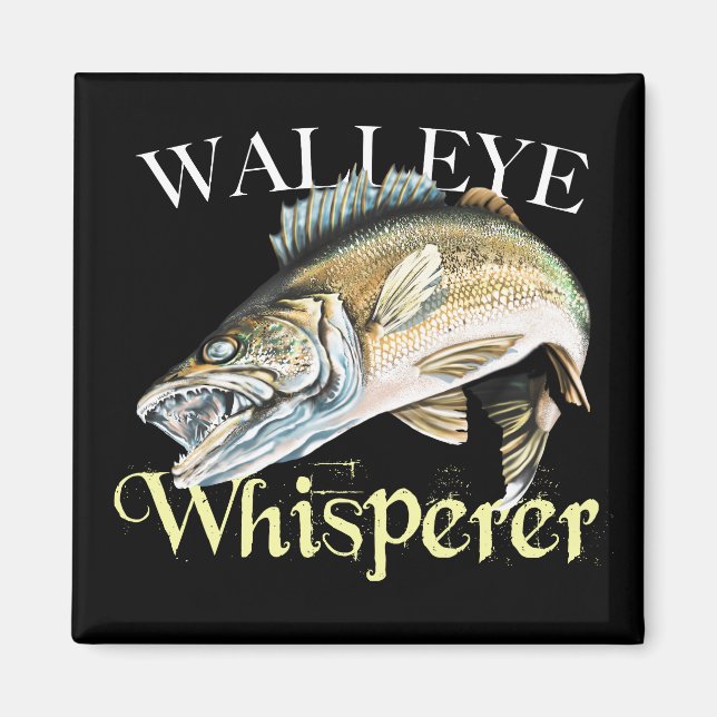 Imán Walleye Whisperer (Frente)