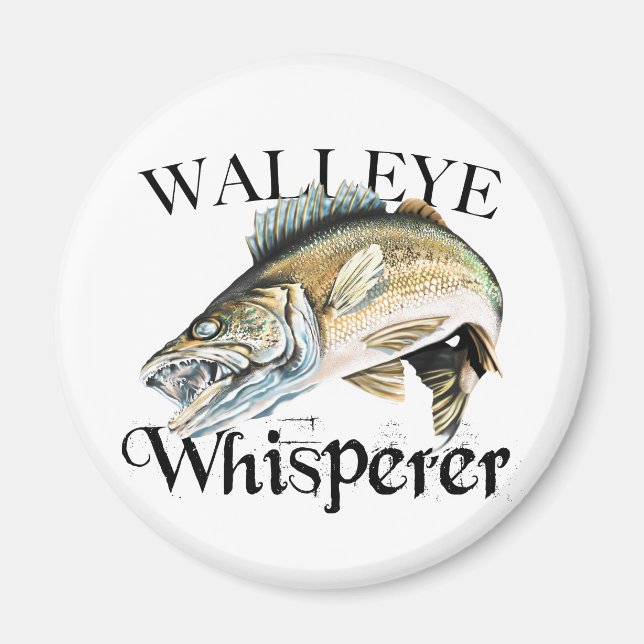 Imán Walleye Whisperer (Frente)