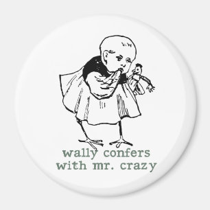 Imán Wally y el Sr. Crazy Magnet