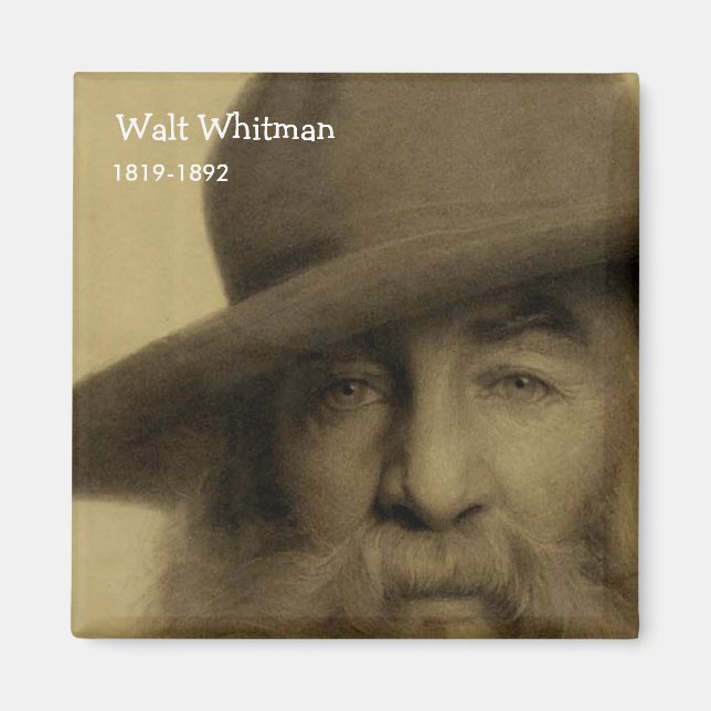 Imán Walt Whitman (Frente)
