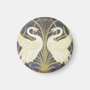 Imán Walter Crane Cisne, Junco E Iris Arte Nouveau