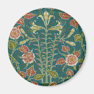 Imán Walter Crane Vintage Lily y Rosa Floral