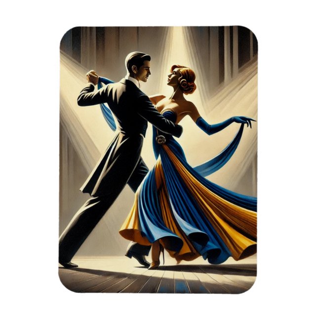 Imán Waltz de baile de pareja (Vertical)