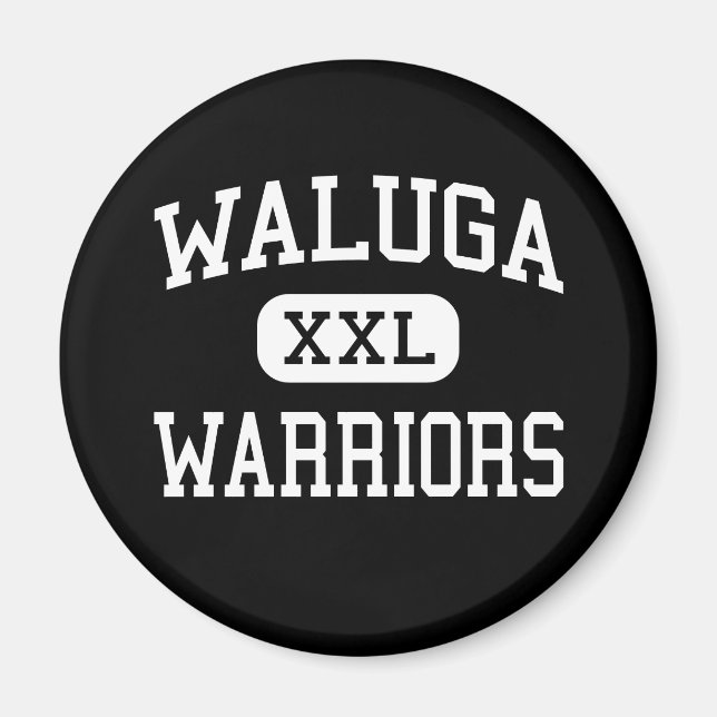 Imán Waluga - Guerreros - Junior - Lago Oswego Oregon (Frente)