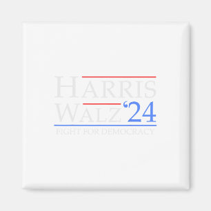 Imán Walz 2024 Salven la democracia 2024 Funny Harri