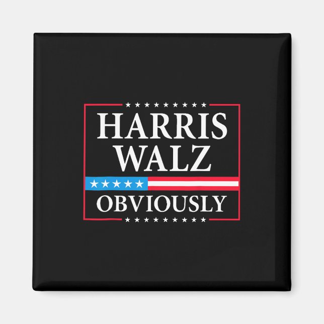 Imán Walz Obviamente el presidente Kamala Harris Waltz  (Frente)