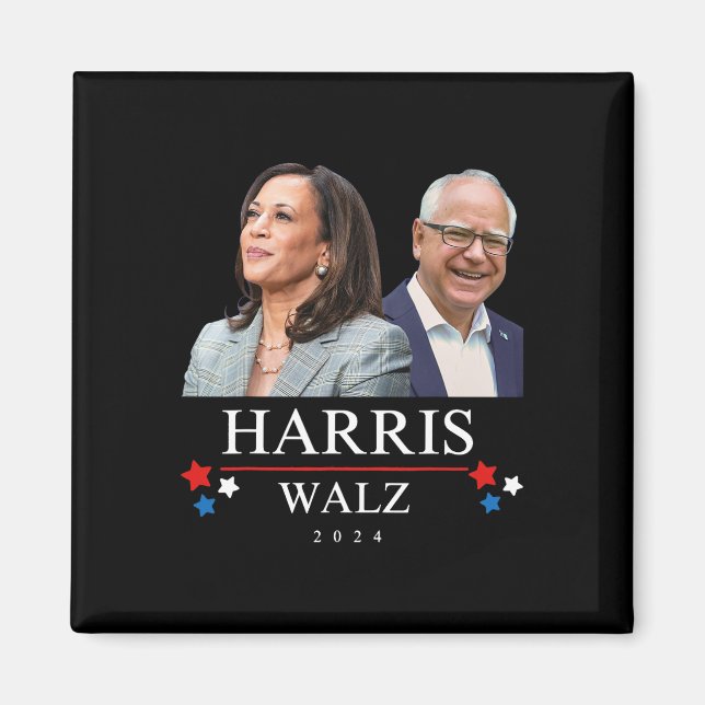 Imán WAlzheimer 2024 Presidente Elección Kamala Harris  (Frente)