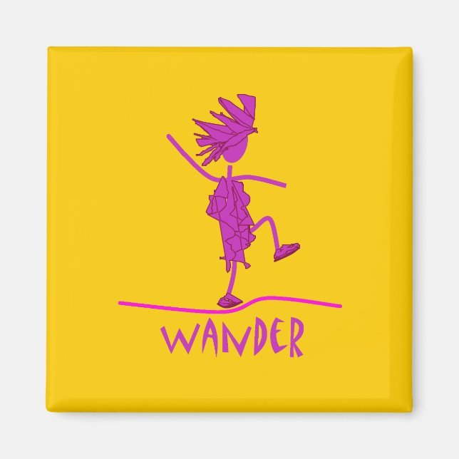 Imán ¡Wander! (Frente)