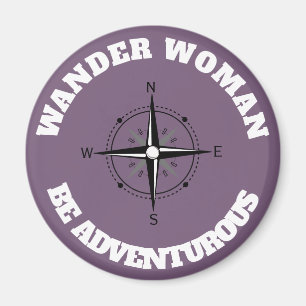 Imán Wander Woman w/Compass