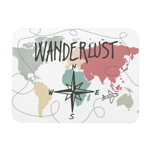 Imán Wanderlust (Horizontal)
