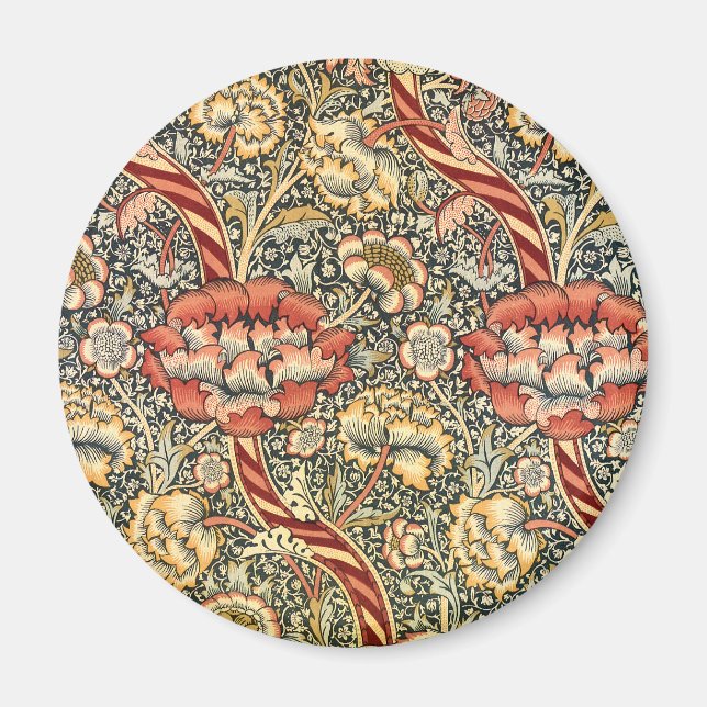 Imán Wandle de William Morris, Bella Artes textil de ép (Frente)