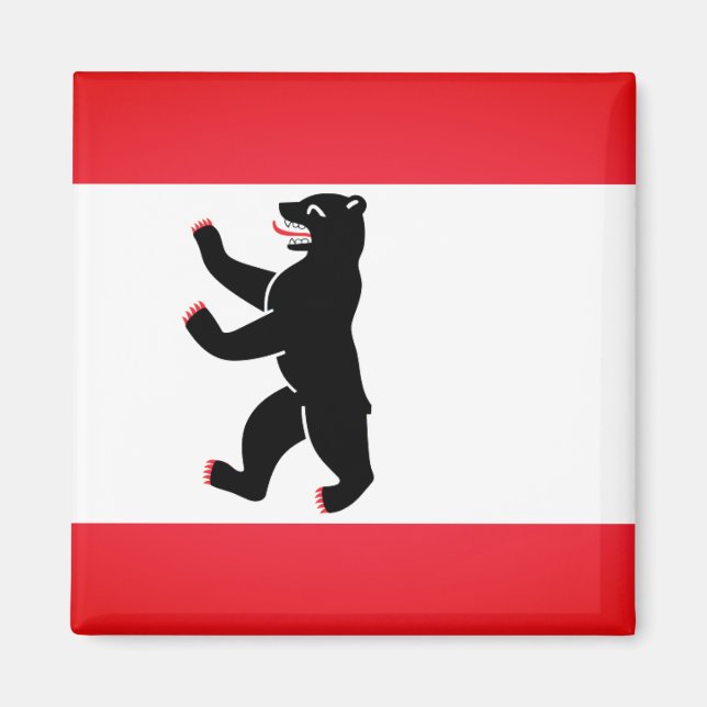 Imán  Wappen Berlins Berliner Bär Magnet (Frente)