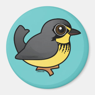 Imán Warbler de Canadá Birdorable