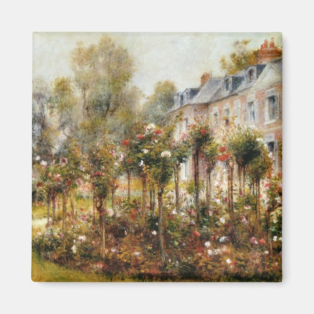 Imán Wargemont en el jardín Rosa de Renoir (Frente)