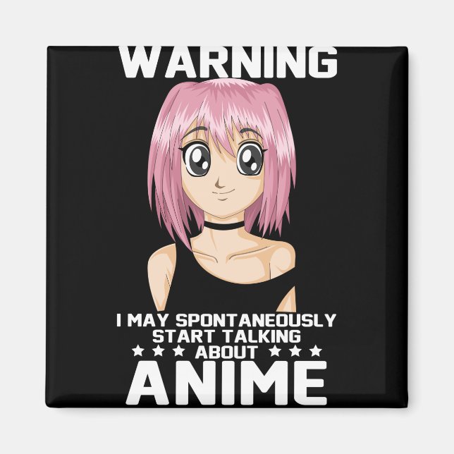 Imán warning may start talking about anime (Frente)