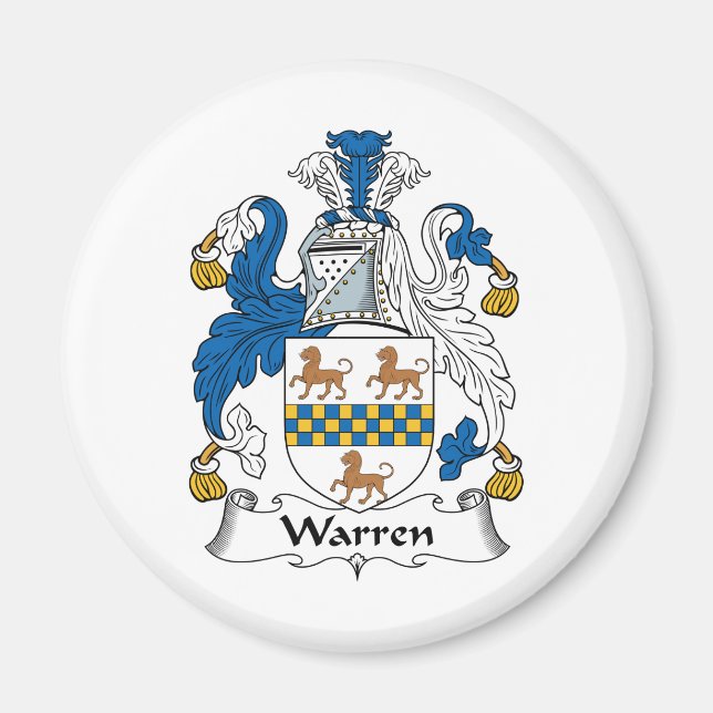 Imán Warren Family Crest (Frente)