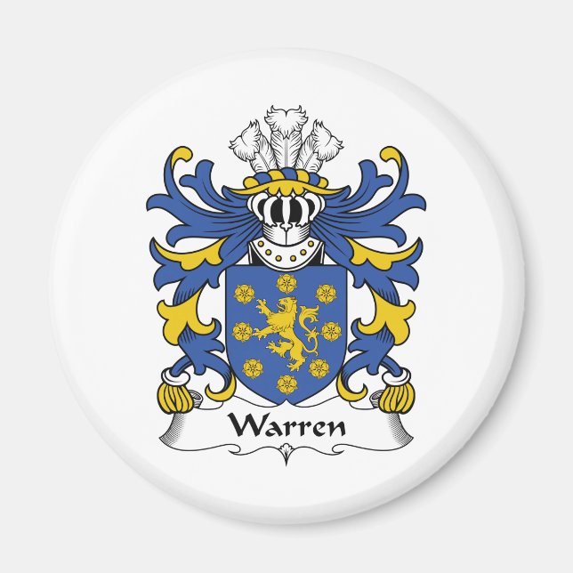 Imán Warren Family Crest (Frente)