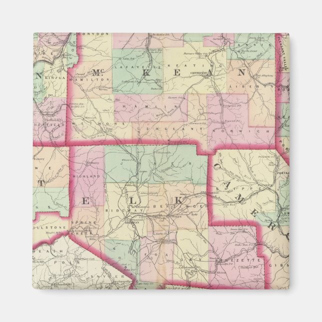 Imán Warren, McKean, Potter, Forest (Frente)