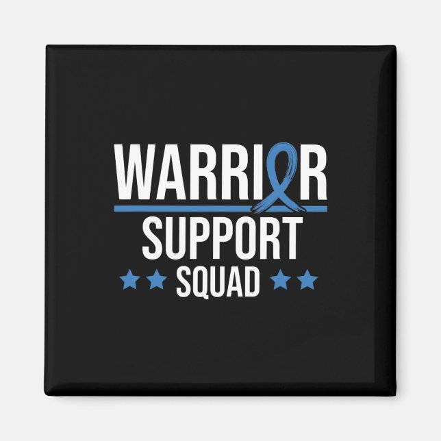 Imán Warrior Support Squad Diabetes Awareness  (Frente)