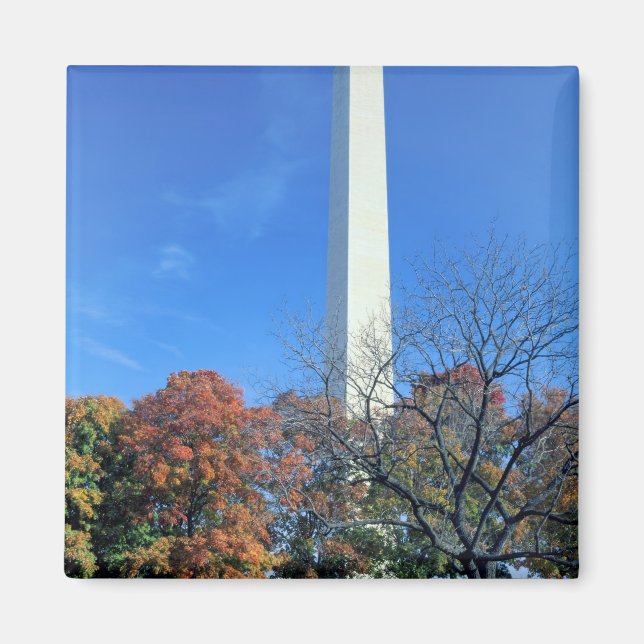 Imán WASHINGTON, D.C. EE. UU. El monumento a Washington (Frente)