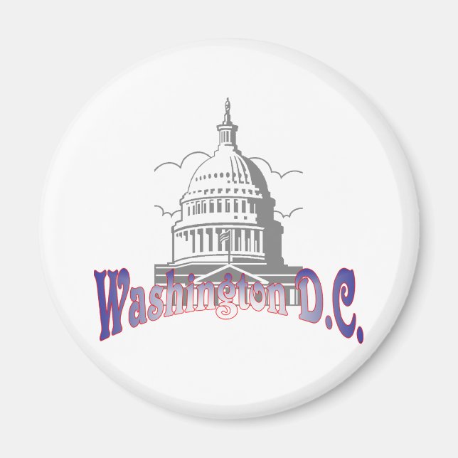 Imán Washington D.C. Magnet (Frente)