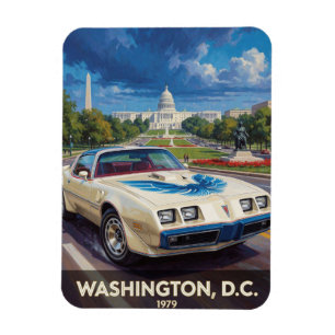 Imán Washington DC American Road Cruiser 1979
