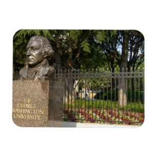 Imán Washington, DC, estatua de George Washington,