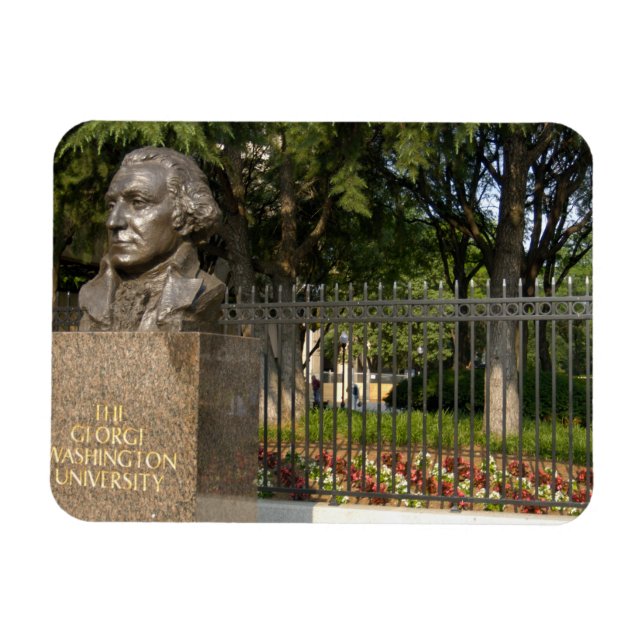 Imán Washington, DC, estatua de George Washington, La (Horizontal)