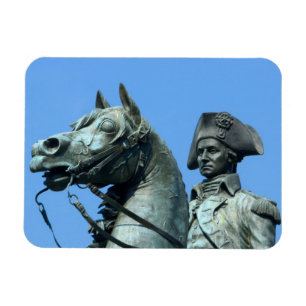 Imán Washington, DC, estatua del General George