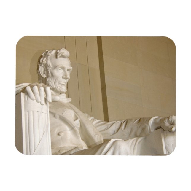 Imán Washington, DC, monumento a Lincoln (Horizontal)
