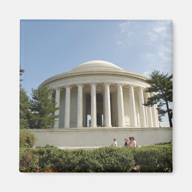 Imán Washington, DC. Monumento a Thomas Jefferson (Frente)