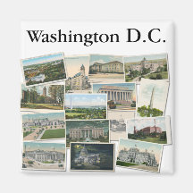 Washington DC: Un recuerdo de postales antiguas