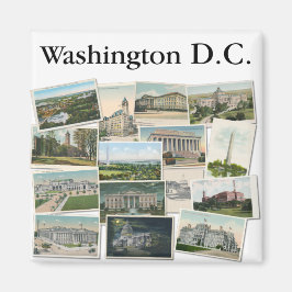 Imán Washington DC: Un recuerdo de postales antiguas