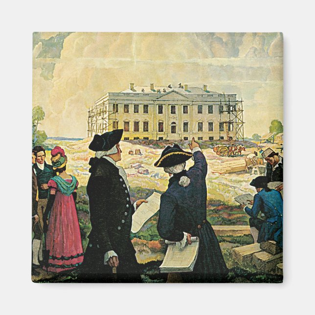 Imán Washington moderno (Frente)