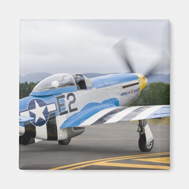 Imán Washington, Olympia, exhibición aérea militar. (Frente)