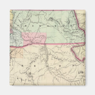 Imán Washington Y Oregón