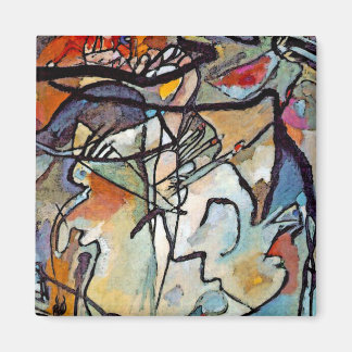 Imán Wassily Kandinsky - Composición Cinco Arte Abstrac