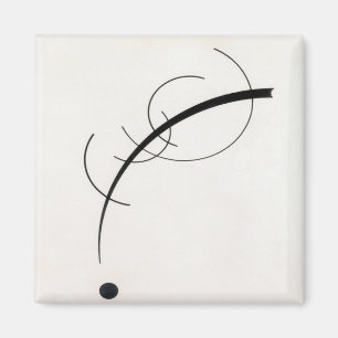 Imán Wassily Kandinsky Curva libre al punto
