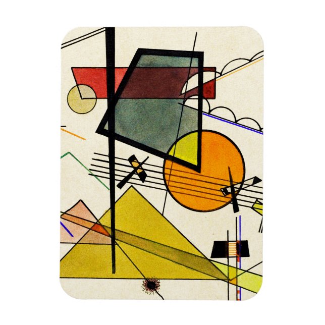Imán Wassily Kandinsky - Melodisch (Vertical)