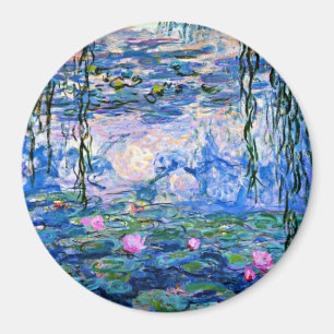 Imán Water Lilies, 1919, de Claude Monet,