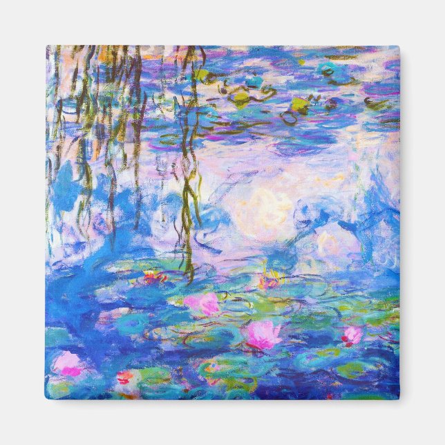 Imán Water Lilies Claude Monet (Frente)