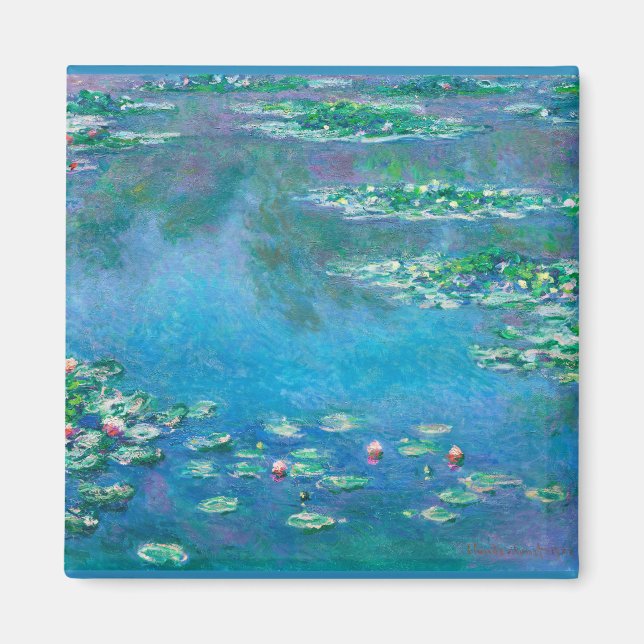Imán Water Lilis, Claude Monet (Frente)