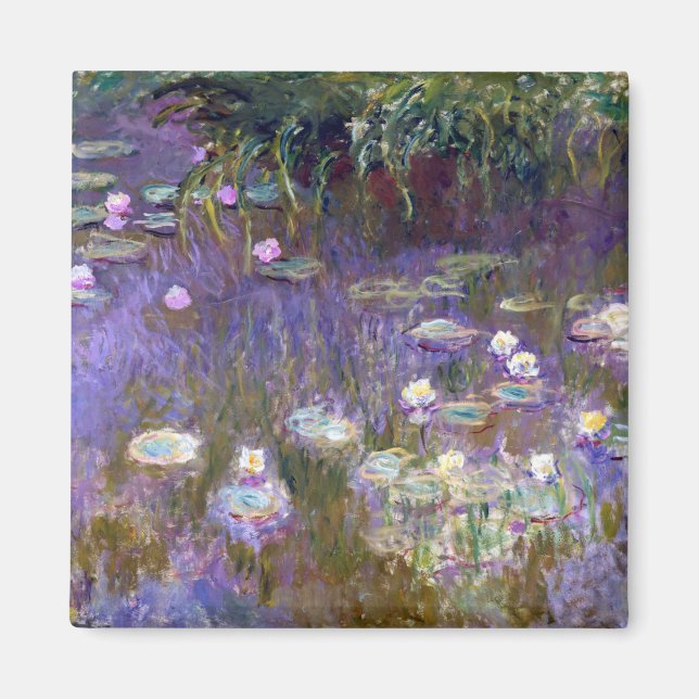 Imán Water Lily Pond, Monet (Frente)
