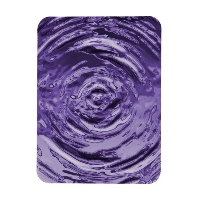 Imán Water Ripple Purple (Vertical)