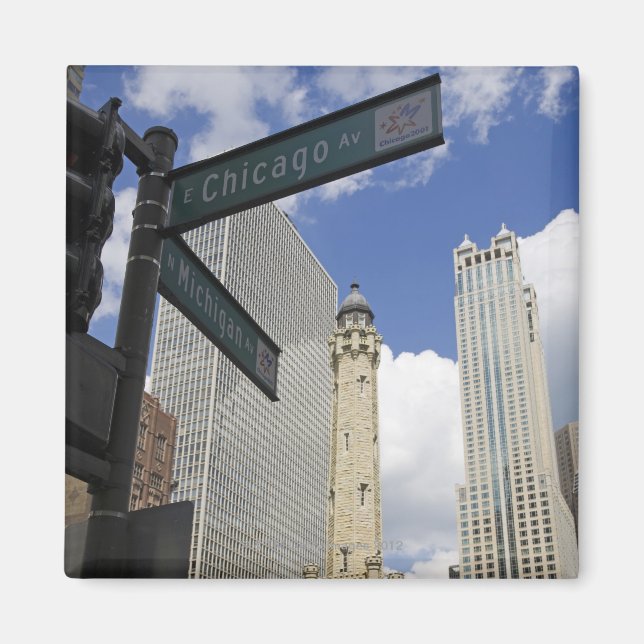 Imán Water Tower, Chicago, Illinois, Estados Unidos (Frente)