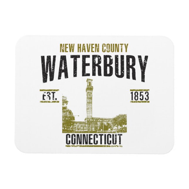 Imán Waterbury (Horizontal)