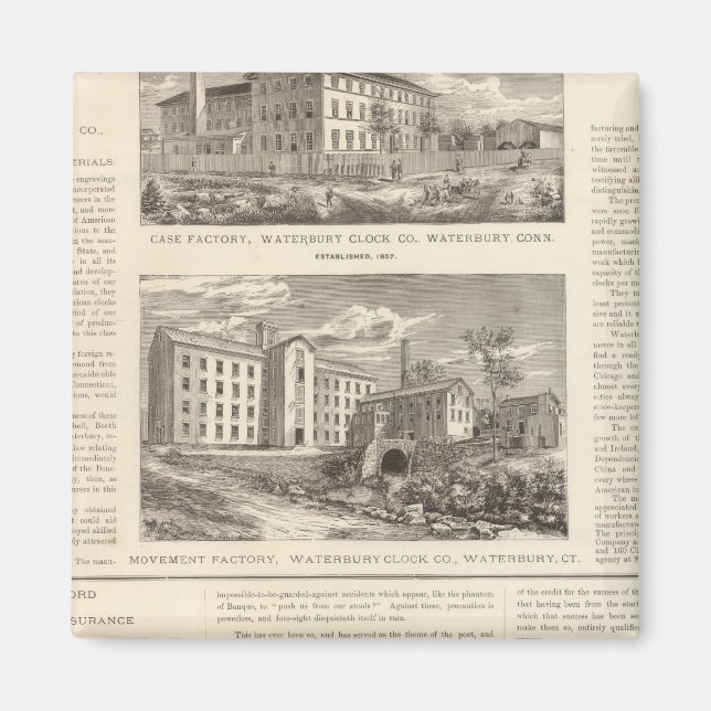 Imán Waterbury Clock (Frente)