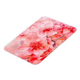 Imán Watercolor Cherry Blossom