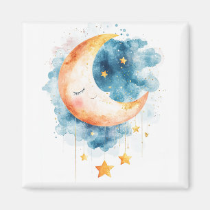 Imán Watercolor de los sueños celestes